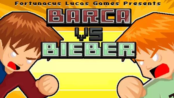 Barça vs Bieber Esse era um dos meus favoritos de longe, basicamente jogadores do Barcelona tentando matar o Justin Bieber de tudo qualquer jeito kkkkkkkkkkk Genial demais https://t.co/pUa6ItG9hv