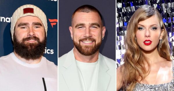 Jason Kelce Joins Travis in L.A. Where He’s Staying With Taylor Swift