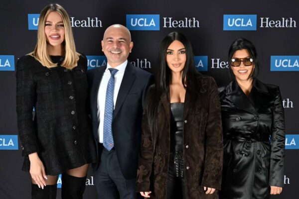 Kourtney, Khloé, Kim Kardashian Honor Dad at UCLA Health Center Anniversary