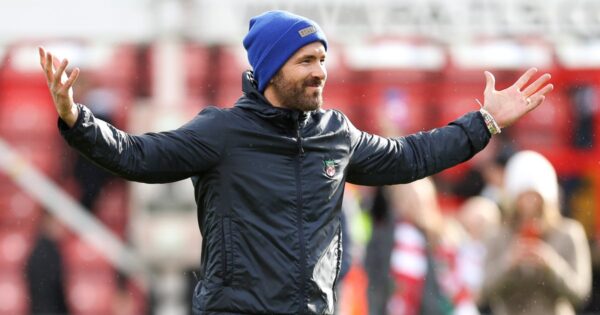 Ryan Reynolds Cries Happy Tears as Wrexham Is Promoted to League One