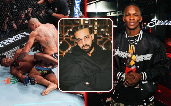 Israel Adesanya gives two-word reaction as Drake bags nearly $2M on Alex Pereira, 'Poatan' reacts to singer's bet