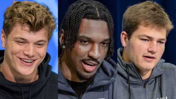 Patriots WR eager to 'build relationship' with team's QB draft prospects: Drake Maye, Jayden Daniels, JJ McCarthy
