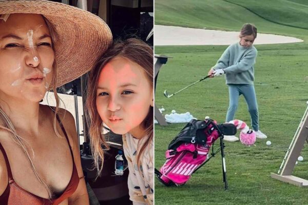 Kate Hudson Marvels at Daughter Rani’s Golfing Prowess on Easter