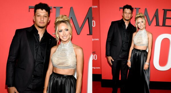 Patrick Mahomes’ Wife Brittany Shines in Crystal Top at Time 100 Gala