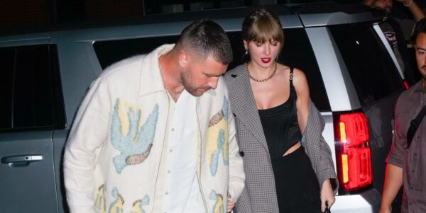 Taylor Swift and Travis Kelce Hold Hands at Las Vegas Gala