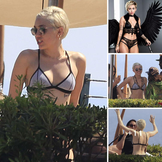Miley Cyrus turned heads in Barcelona with her stunning ʙικιɴι look, radiating pure vacation vibes and confidence ‎