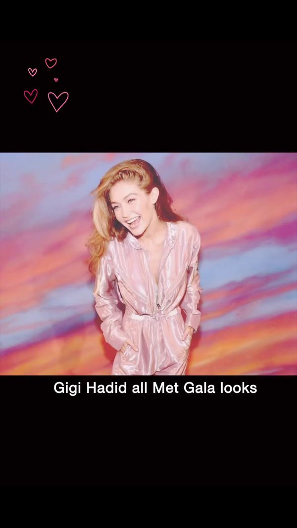 Gigi's all Met Gala looks from (2015 to 2023) ❤️