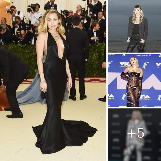 20 Times Miley Cyrus Ruled the Red Carpet ‎