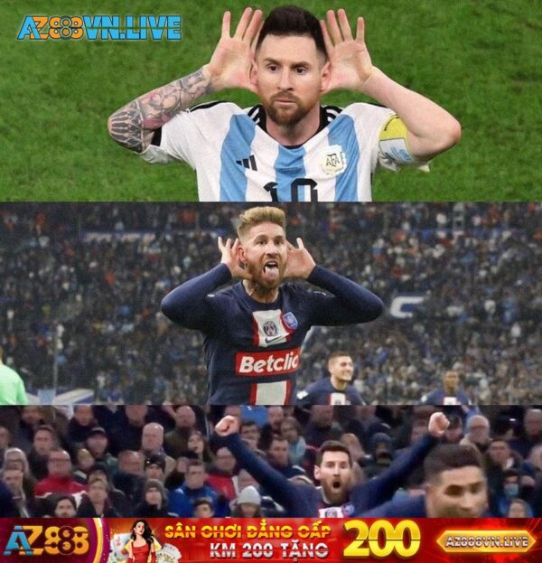 Sergio Ramos ghi bàn và ăn mừng như Messi ✅ Messi ăn mừng bàn thắng của Ramos ✅ Chưa bao giờ nghĩ chúng ta sẽ thấy điều…