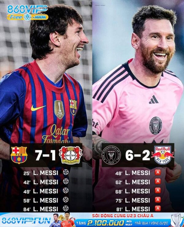 Cần 5 bàn thắng trong một trận đấu? Cần 5 kiến tạo trong một trận đấu? Hãy gọi cho Leo Messi, anh ấy sẽ cung cấp cho bạn…