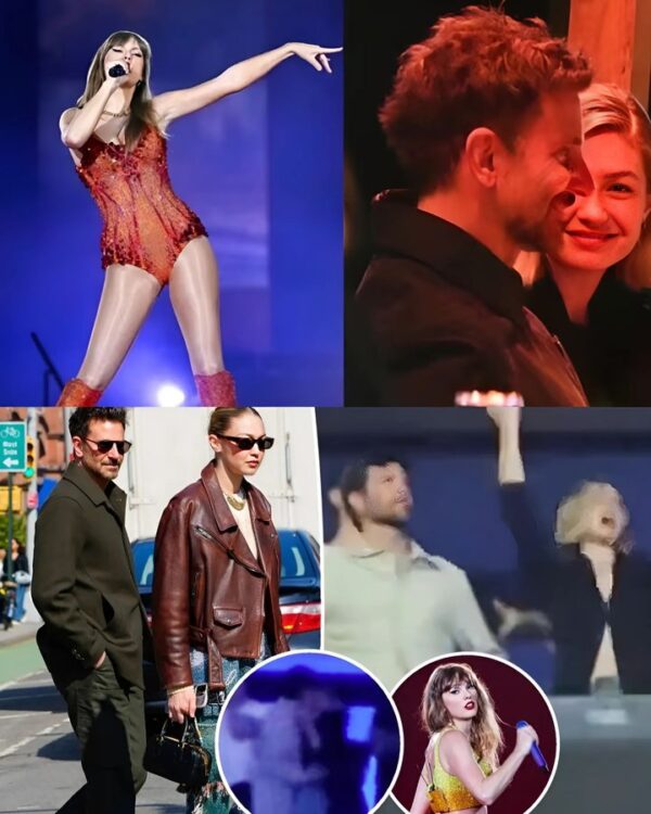 Bradley Cooper and Gigi Hadid share steamy kiss during Taylor Swift’s Eras Tour show in Paris ????????