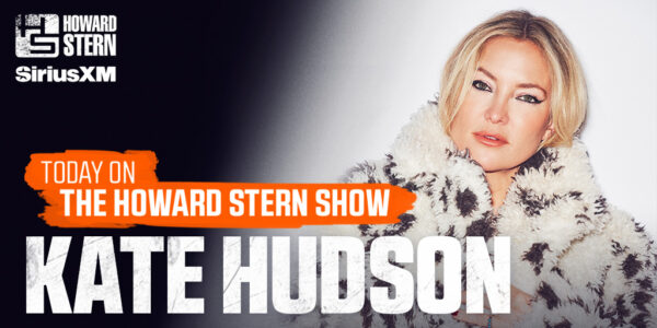 TODAY: Kate Hudson brings “Glorious” to the #SternShow with live performances from her debut album! Tune in now on SiriusXM Howa…