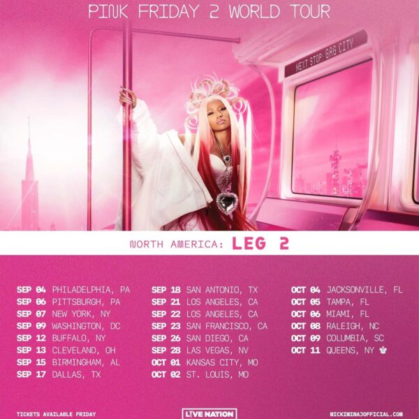 PRE-SALE STARTS TMRW & TICKETS AVAILABLE EVERYWHERE THIS PINK FRIDAY!!!!!! ???????? Added Miami, Los Angeles, St. Louis, & s…