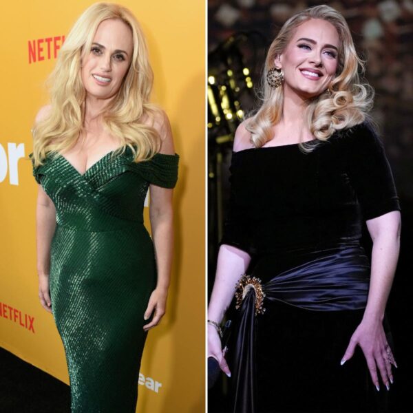 Rebel Wilson Says Adele Is Scared Actress’ ‘Fatness Might Rub Off’ on Her: ‘People Would Confuse Us’