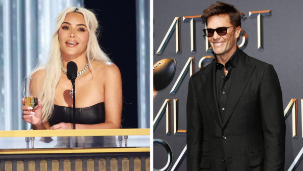Kim Kardashian booed, compares Tom Brady to Caitlyn Jenner in roast
