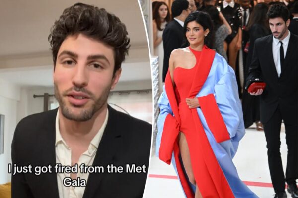 Italian model claims he’s been fired from Met Gala after upstaging Kylie Jenner at last year’s ceremony