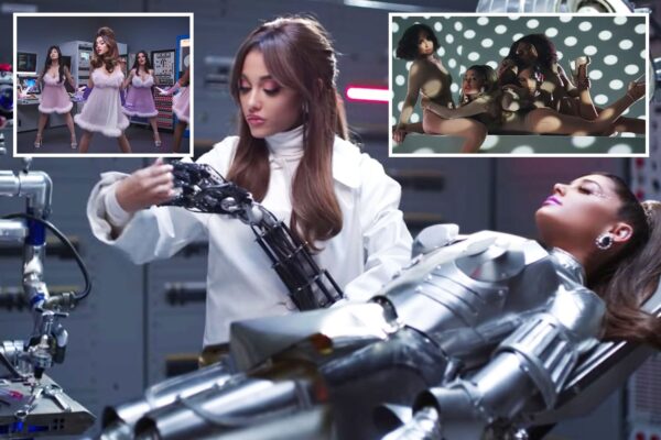 Ariana Grande sends fans wild as a sexy scientist in steamy video for 34+35