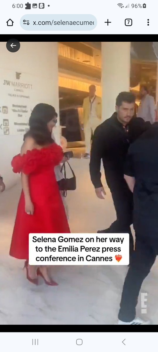 May 19, 2024: Selena Gomez and Joshua Meshack Jackson arriving at Hotel Martinez in Cannes France https://t.co/2K1wJMAp6U