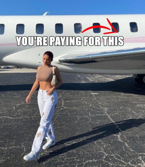Kylie Jenner Turned Her Custom Bombardier Private Jet Into a Tax Write-Off