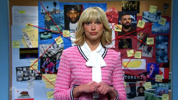 Drake and Kendrick Lamar ‘beef’ explained by Dua Lipa in ‘SNL’ sketch