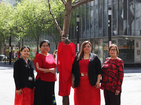 Photos: TMU’s Red Dress Day exhibits shine light on national issue – News and Events