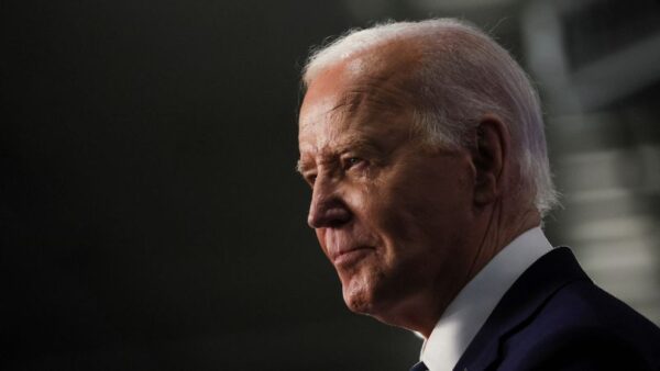 Swing-state Senate Democrats are touting Biden’s record – without mentioning him