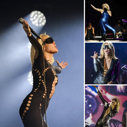 Watch out fashion world, Miley Cyrus's catsuit collection is expanding daily with trendy cutouts and shimmering metallic…