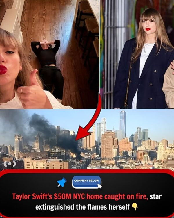 Taylor Swift's $50M NYC home caught on fire, star extinguished the flames herself ????