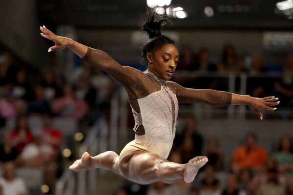 Simone Biles’ mental health is peaking before Paris.