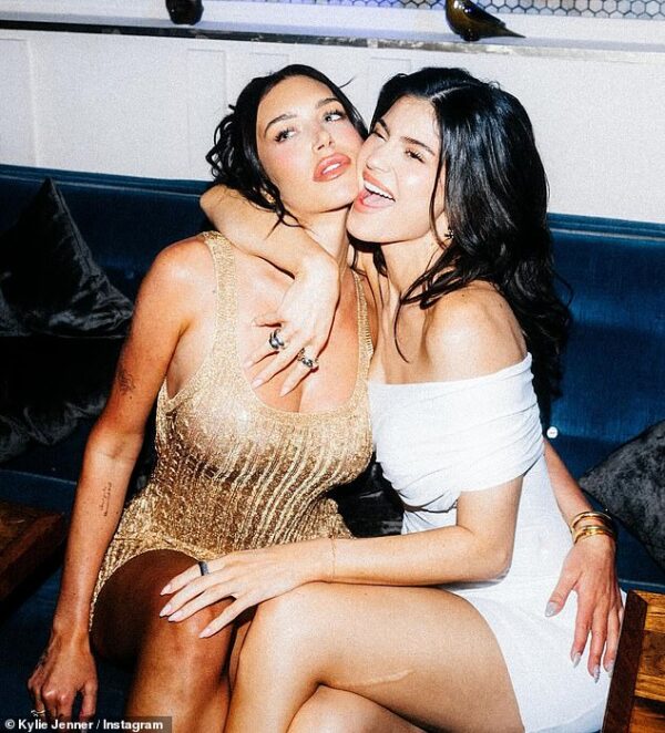 Kylie Jenner and BFF Stassie Karanikolaou party it up in mini dresses as they celebrate influencer’s 27th birthday