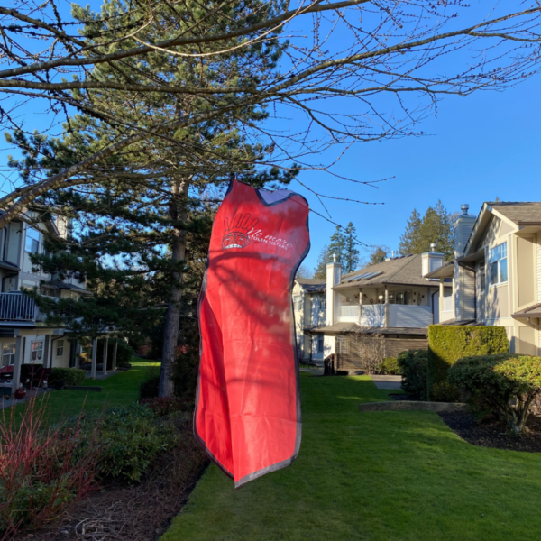 MMIWG Red Dress Flag