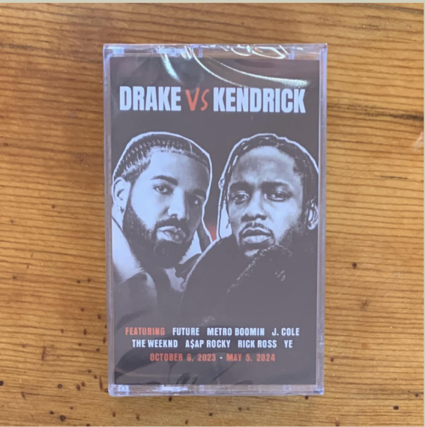 Kendrick Lamar And Drake Diss Tracks Sold As Cassette Tape Collectible