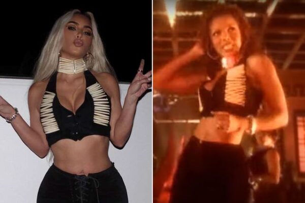 Kim Kardashian wore Janet Jackson’s iconic ‘If’ outfit to see Janet in concert