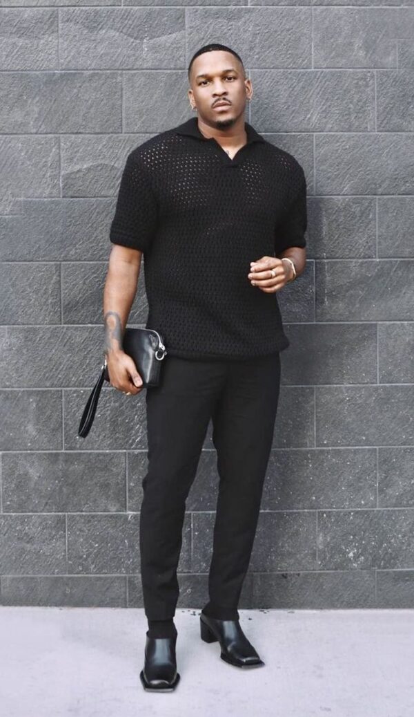 Pin by Aponte Carela on Estilo de ropa hombre | Black outfit men, Black men fashion casual, Streetwear men outfits