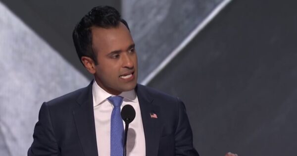 Vivek Ramaswamy pledges to support Trump’s agenda in RNC remarks