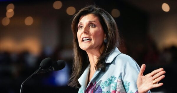 Nikki Haley takes a circuitous route to a pro-Trump convention speech