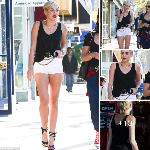 Miley Cyrus Rocks Mini Shorts, Setting off Rumors with Ringless Finger amidst Wedding Postponement
