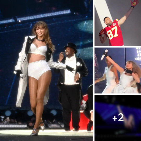 Taylor Swift borrows boyfriend Travis Kelce’s signature dance move during Eras Tour show in Dublin ‎