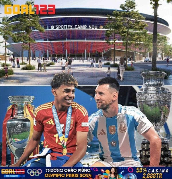 Hãy tưởng tượng trận chung kết giữa Tây Ban Nha và Argentina được diễn ra trên sân Camp Nou đã được tân trang lại như mộ…