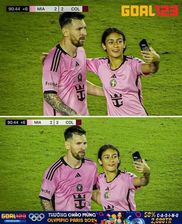 🇻🇪 Antonella Siegert (cô gái chụp ảnh selfie với Messi)🗣: "Những giây phút ngắn ngủi khi Leo Messi ôm tôi là khoảnh k…