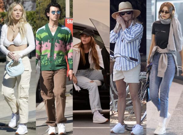 Celebrities such as Reese Witherspoon, Joe Jonas, Sydney Sweeney, Gigi Hadid, Sofia Richie, Emily Ratajkowski, Katie Holmes, Kate Bosworth and The Bachelorette alum Kaitlyn Bristowe have all been spotted wearing these iconic sneakers.

And, as you can see from the photos, they https://t.co/eSda4ca9CN