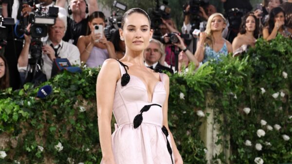 “I’m Always Drawn to the Drama”: Lily James’s Erdem 2024 Met Gala Dress Delivers a Dash of ‘Downton Abbey’ Chic