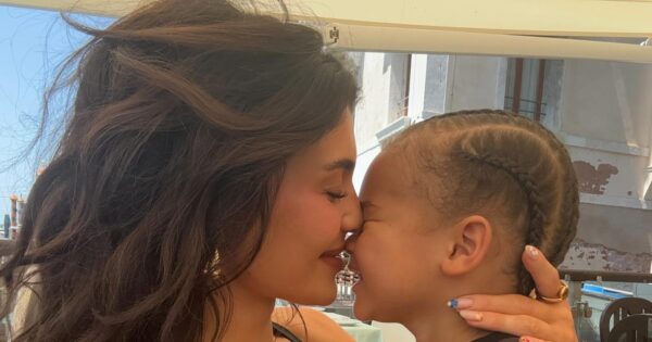 Kylie Jenner Bonds With Son Aire During Family Venice Getaway