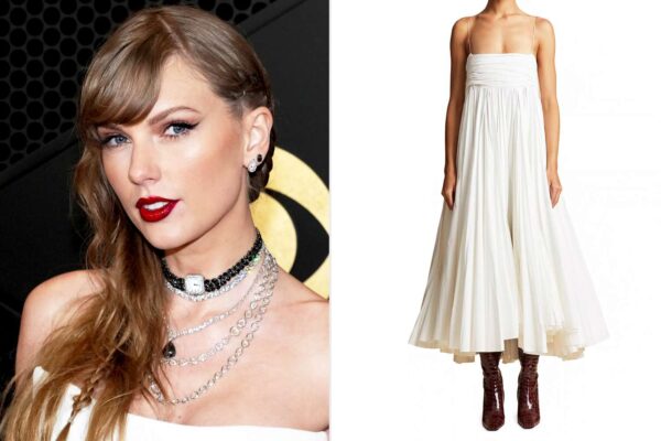Taylor Swift Wears Symbolic Khaite Dress in ‘TTPD’ Spotify Visuals