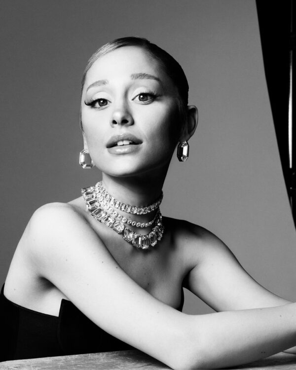 Ariana Grande Sparkles as Swarovski’s Newest Brand Ambassador