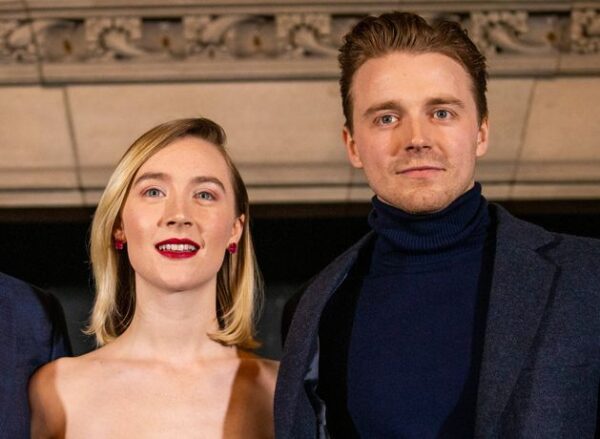 Saoirse Ronan marries actor Jack Lowden in secret ceremony in Edinburgh