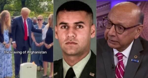 Trump photo op at Arlington National Cemetery slammed by Gold Star father