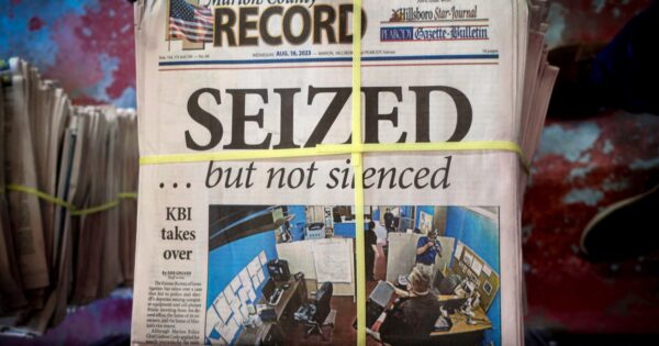 Kansas newspaper is getting justice after an illegal police raid