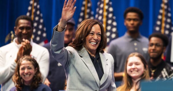 Harris sends letter to HBCU students as her college voter push continues