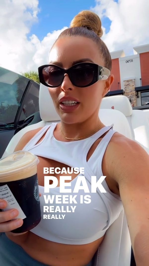 💪 #MandyRose has just wrapped up sharing an update on her 12-week prep journey! Stay tuned for more insights! 🏆✨ #reel…